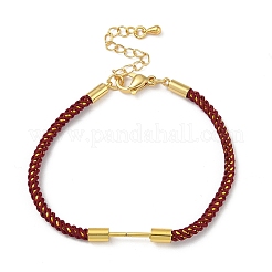Geflochtene Nylonschnur Armbandherstellung&nbsp;MAK-L043-01G