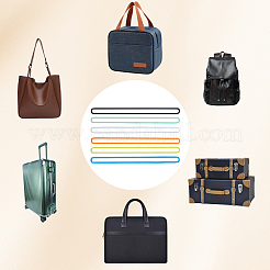60 sangle pour étiquette de bagage en PVC de 6 couleurs&nbsp;FIND-CY0002-12
