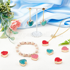 Colgantes de resina druzy&nbsp;DIY-NB0005-16