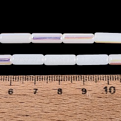 Imitazione placca perle di vetro giada fili&nbsp;EGLA-Q132-02A-D01