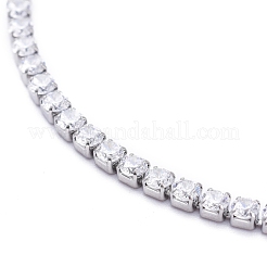 Verstellbare Bolo-Armbänder aus 304 Edelstahl mit Mikropavé und Zirkonia&nbsp;BJEW-M284-23