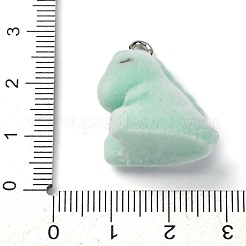 Flockige Harzanhänger&nbsp;LS-FIND-S001-08A