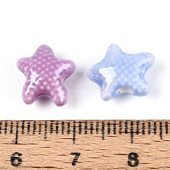 Perles en porcelaine manuelles&nbsp;PORC-Q002-03E-01