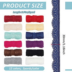 12 Farben Spandexbänder&nbsp;OCOR-BC0006-85