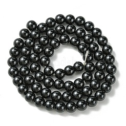 Umweltfreundliche runde Perlenstränge aus gefärbtem Glasperlen&nbsp;X-HY-A002-6mm-RB080