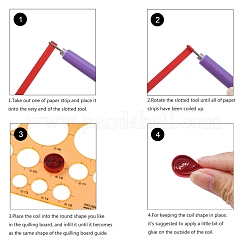 Quilling Papierstreifen&nbsp;DIY-J001-3mm-B31