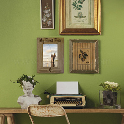 Cadres photo rectangulaires en bois&nbsp;AJEW-WH20021-013