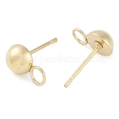 Placcatura ionica (ip) 304 acciaio inossidabile orecchini a perno&nbsp;STAS-P366-95A-G