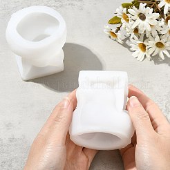 2 Stück 3D-Enten-Aromatherapie-Gipskerzen-Silikonformen&nbsp;ST-CJ0007-58