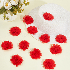 12 fiore di chiffon 3d&nbsp;DIY-GF0012-47A