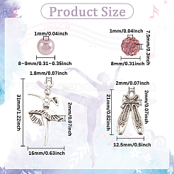 DIY-Set zur Herstellung von Armbändern aus Polymer-Ton mit Strassperlen&nbsp;DIY-SC0029-07