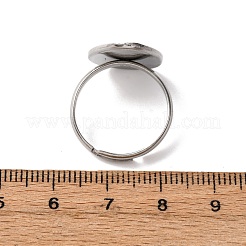 Verstellbare Ringkomponenten aus Edelstahl 304&nbsp;STAS-B098-01P