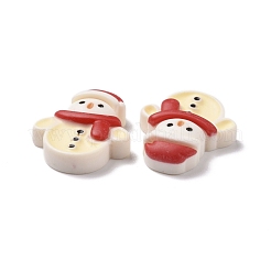 Cabochons en résine opaque sur le thème de Noël&nbsp;RESI-G029-A07