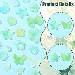 60g de perles acryliques transparentes&nbsp;OACR-FS0001-90C