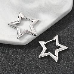 Orecchini a cerchio in ottone&nbsp;EJEW-D320-17P