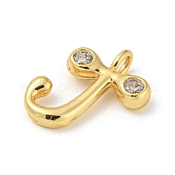 Porte micro ouvrent pendentifs zircone cubique en laiton de placage&nbsp;KK-A200-24G-J