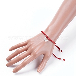 Braccialetti di perline intrecciati regolabili&nbsp;BJEW-JB04866-05