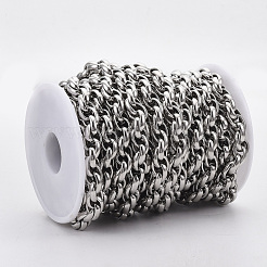 Cadenas de cuerda de acero inoxidable 304 resistentes al deslustre&nbsp;STAS-R100-28
