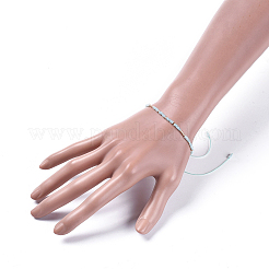 (vendita di fabbrica di gioielli per feste) braccialetti di perline intrecciate con filo di nylon regolabile&nbsp;BJEW-JB04374-05