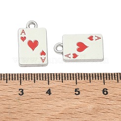 Spielkarten-Anhänger aus Emaille&nbsp;FIND-D044-27P-02