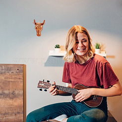 Gitarrenständer aus ABS in Rinderkopfform&nbsp;ODIS-WH0043-121