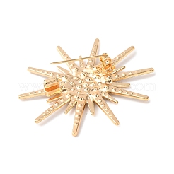 Legierung Kristall Strass Broschen&nbsp;JEWB-P054-03G