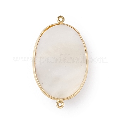 Breloques connecteur coquillage naturel&nbsp;SSHEL-G028-01B-G