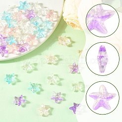 40pcs 4 Farben handgemachte Bunte Malerei-Perlen&nbsp;LAMP-FS0001-61