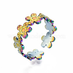 Polsini con fiori&nbsp;RJEW-N038-007