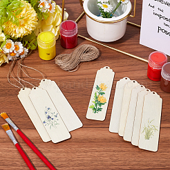 DIY-Sets zum Basteln von Lesezeichen aus Holz&nbsp;WOOD-SP0001-21B