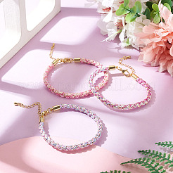 3 bracelet en nylon tressé de 3 mm&nbsp;FIND-TA0009-40B