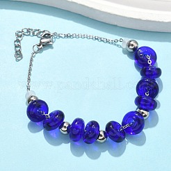Bracciali a catena in acciaio inossidabile 304&nbsp;BJEW-Z123-01P