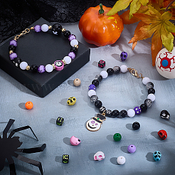 DIY-Armband-Bastelsets zum Thema Halloween&nbsp;DIY-WH0750-046
