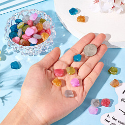 180pcs 6 Farben transparente Acrylperlen&nbsp;OACR-TA0002-66