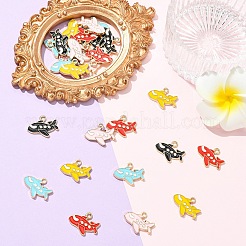 25pcs 5 pendentifs en alliage de couleurs&nbsp;ENAM-YW0006-78