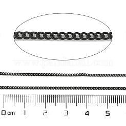 Chaînes à maillons cubains en acier inoxydable 304 avec placage ionique (IP)&nbsp;CHS-L015-12B