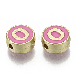 Abalorios de aleación de esmalte&nbsp;ENAM-S122-028O-NR