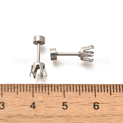 Accesorios para pendientes de acero inoxidable 304&nbsp;STAS-F311-18P-01A