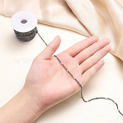 Chaînes de câbles en fer recouvert de laiton&nbsp;CH-CJ0001-04B