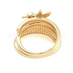 Ensemble de bagues en laiton pour femmes&nbsp;RJEW-U002-11G