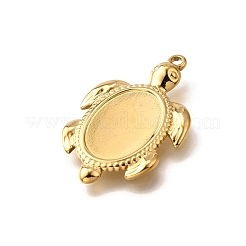 Cabochon-Fassungen für Anhänger aus Edelstahl 304&nbsp;STAS-C122-16A-G