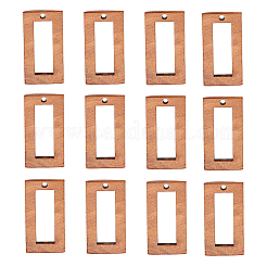 20pcs Walnussholzanhänger&nbsp;WOOD-CJ0001-21