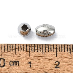 Anlaufgeschützte Perlen aus 316er Edelstahl&nbsp;STAS-H191-06P