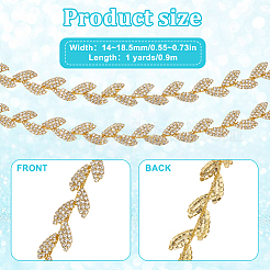 Glaskristall-Strassketten&nbsp;FIND-WH0126-706G