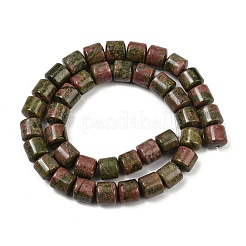 Natur Unakit Perlen Stränge&nbsp;G-G275-D20-10x10mm