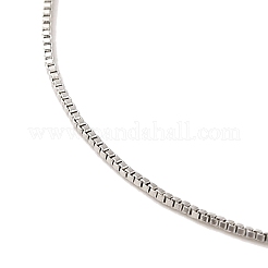 Creazione di braccialetti a catena in ottone con placcatura a cremagliera&nbsp;KK-M285-04P