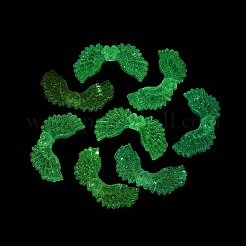 Placcatura uv luminosa perline acriliche trasparenti&nbsp;OACR-N160-48