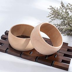 Bracelets en bois inachevés&nbsp;BJEW-WH0009-03