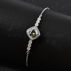 925 Gliederarmbänder aus Sterlingsilber für Damen&nbsp;BJEW-D346-01A-P