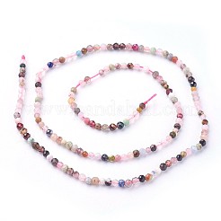 Natur gemischten Edelsteinperlen Stränge&nbsp;LS-G-F619-21-3mm